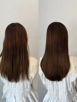 ご新規様の90%が選ぶ🎅🎄🩵【縮毛矯正だけしたい方✨】 髪質改善ストレート➕ケアトリートメント