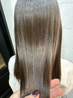 ✨髪質改善✨ケアカラーオージュアトリートメント🌈