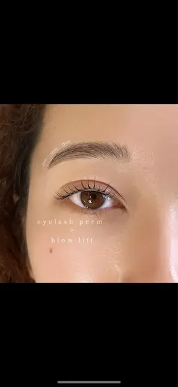 【ご新規様限定】まつ毛パーマ＆ブロウリフト＋wax脱毛(メンズも◎)