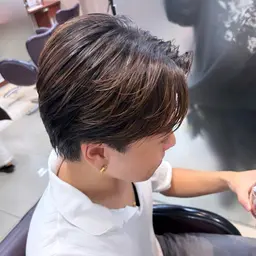 ☁️メンズカット➕ナノバブルスパ🫧