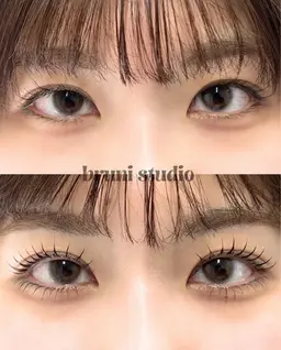 《韓国式まつ毛パーマ上下》通常料金11,800円→ミニモ限定5,500円✨