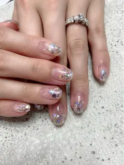 ⭐️ミニモ限定⭐️前日割でお得‼︎ラメグラデーション