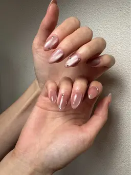 【ハンド】　オフなし☆　マグネットネイル　　¥4000