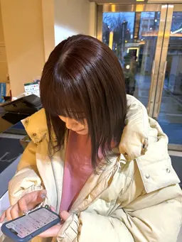 似合わせカット➕オーガニックカラー➕トリートメント🎀🫧