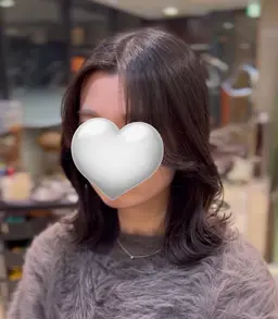 韓国風くびれミディパーマ💞＋さら艶トリートメント🫧