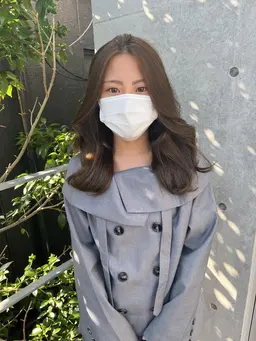 ✨ミニモ限定✨韓国風長め前髪【シースルーバング/長め前髪/韓国風前髪/顔周りカット/イヤリングカット】