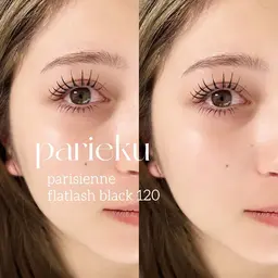 【軽い&長持ち‼︎】フラットラッシュ120本🫶🏼自まつ毛と密着する特殊な形状で今までにない軽さと持ちを実現🌙