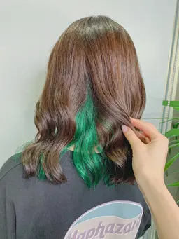 インナーカラー（インナーのみのカラーリング）    ￥7000