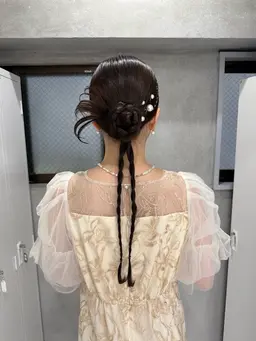 結婚式・お呼ばれヘアアレンジ🎀