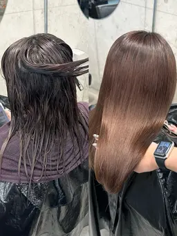【✨サラ艶✨】縮毛矯正＋ケラチントリートメント💖ブリーチ履歴ある方大募集中🫶💖✨