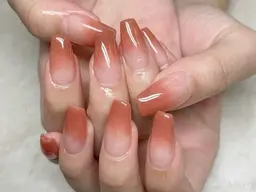 【オフあり】ハンドジェルスカルプ10本+ワンカラーorグラデーション(ジェルオフ込)