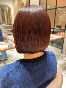 ⭐︎期間限定⭐︎ボブカット+🎨ワンカラー(ブリーチなし)