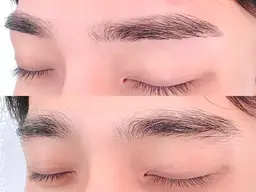 【メンズ・ミニモ割】アイブロウリフト(パーマ&wax)   6600円