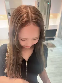 （韓国で大人気🇰🇷）前髪カット+産毛カット+チャンモリパーマ（産毛パーマ）+トリートメント