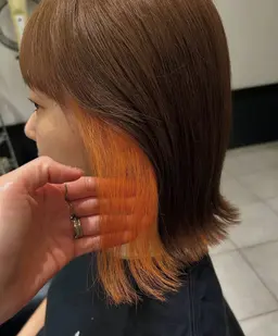 インナーブリーチ＋カラー