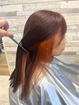 カット＋カラー＋インナーカラー