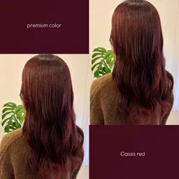 【minimo特別価格🌷】プレミアムカラー(艶カラー)+トリートメント+ナノバブルケア