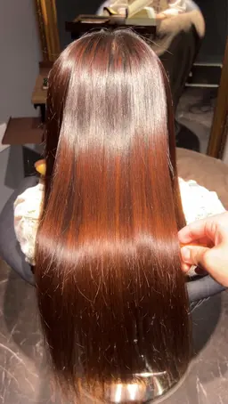 【ミニモ限定🩵】カット+縮毛矯正+髪質改善トリートメント