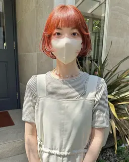 【💖痛ませずに明るく💖】ブリーチなしのダブルカラー＋FLOWDIAトリートメント🌼