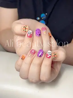 ハンドネイル 持ち込みデザイン♪¥7980初回ジェルオフ込み 再来当店ジェルオフ込み 他店オフ別途550円