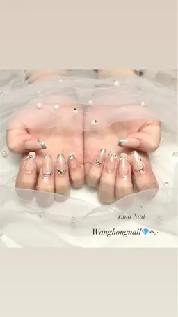 90分やり放題コース🧸🤍持ち込みOK(オフ込み) 💖大パーツ別途¥400〜 (ホロ・ストーン等は料金かかりません)