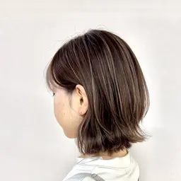 【12/11.10時～限定】カット＋白髪ぼかしハイライト(オンカラー込)3h～