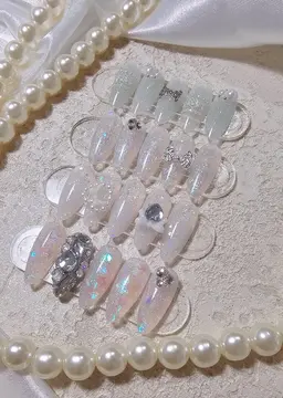 長さ出し１０本✨スカルプモニター募集 アート2本つき🎀