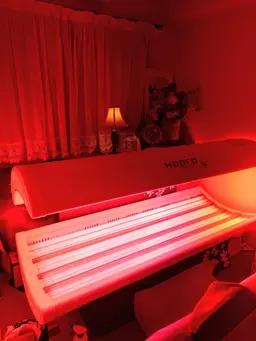 【テスラセラピー背中＆お腹60分＋コラーゲンマシーン】お肌を整えながらお身体を柔らかく☆相乗効果バツグンです💜