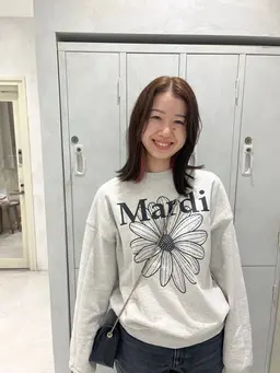 前回インナーブリーチしてる方におすすめ🧵(全体カラー＋インナー)(ブリーチ無し)