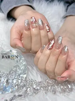 Hand💅モデル募集!!★持ち込みコース 90分★オフありの方(パーツ別途料金) ¥3000 150分