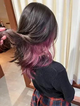 【2回目ご来店の方限定❗️】インナーカラー+トリートメント✨