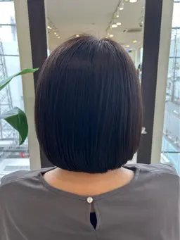 【白髪染め】グレイカラー全体