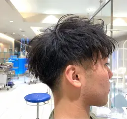 メンズヘアセット