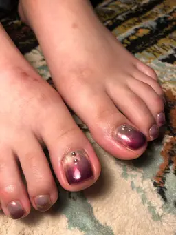 フット10本アート