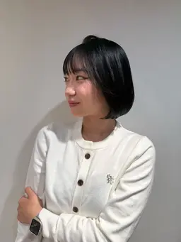 レディース　艶カラー🎨＆トリートメント🫧