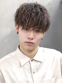 メンズ限定✂️カット＋ツイストパーマ✨トリートメント付き