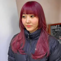 ❤️透明感抜群❤️肌映えWカラー＋ヘアパック🌸