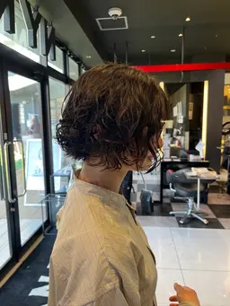 🌼【人気No.1】🌼レディースカット+パーマ+2stepトリートメント　ミニモ限定‼︎