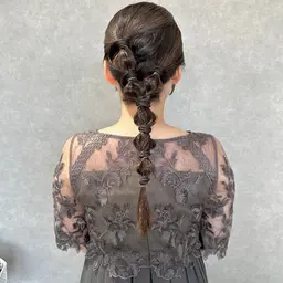 ⚠️予約リクエストのみ⚠️𐒨特別なご予定のある日に🪡𐒧前髪カット+ヘアセット