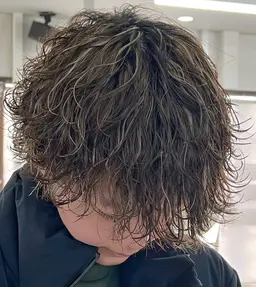 【2月.3月限定men'sメニュー🍂🍁】【カット➕ハイライト➕パーマ】