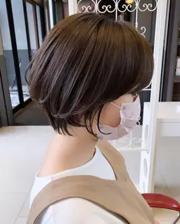 ショートカット（ショート​〜​ボブ）＋ダブルカラー（ブリーチ込み）