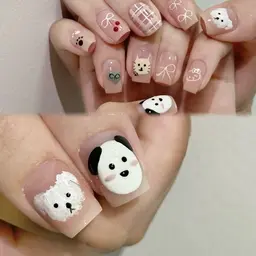 自爪💅持ち込みデザイン10本アート🆓(デザイン、アートやり放題)(オフ、ケア、7日無料保証付き)