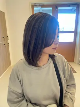 カット+髪質改善プラチナカラー¥29150→¥15900