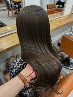 当日予約⭕️【人気No.1メニュー👑】🤍透明感カラー🤍➕🍎アマトラりんご幹細胞17stepトリートメント🍎