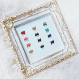 《カラーエクステ》フラット 80本 カラーMIX OK