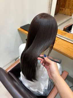 当日予約⭕️髪質改善メニュー🤍透明感カラー🤍➕💖TOKIO超音波トリートメント💖