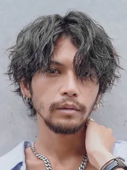 メンズ新規限定価格メニュー✨スタイリストカット+波巻きパーマ