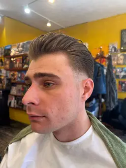 【Men's ホワイトメッシュ🌻🌬️】メッシュキャップで作るホワイトメッシュ（カット+メッシュ+シャンプー+セット）