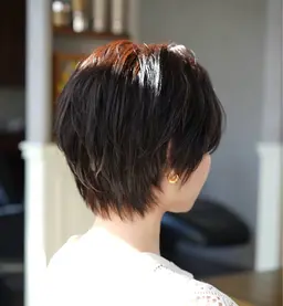 人気NO1メニュー❣️スタイリング苦手でも◎【ショートカット＋ニュアンスパーマ】🫧