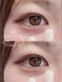 まつげパーマ上下🩶